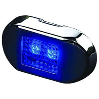 T-H Marine Qualifies for Free Shipping T-H Marine LED Mini Accent with SS Bezel Blue #LED-39217-DP