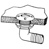 T-H Marine Qualifies for Free Shipping T-H Marine Livewell Drain 1-1/8" Low Thru-Hull #TH-1890T