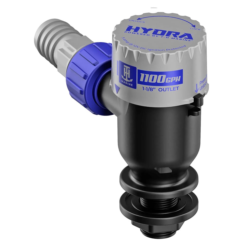 T-H Marine Qualifies for Free Shipping T-H Marine Livewell Pump Short Nozzle 1100 GPH #PMP-LWS11-DP