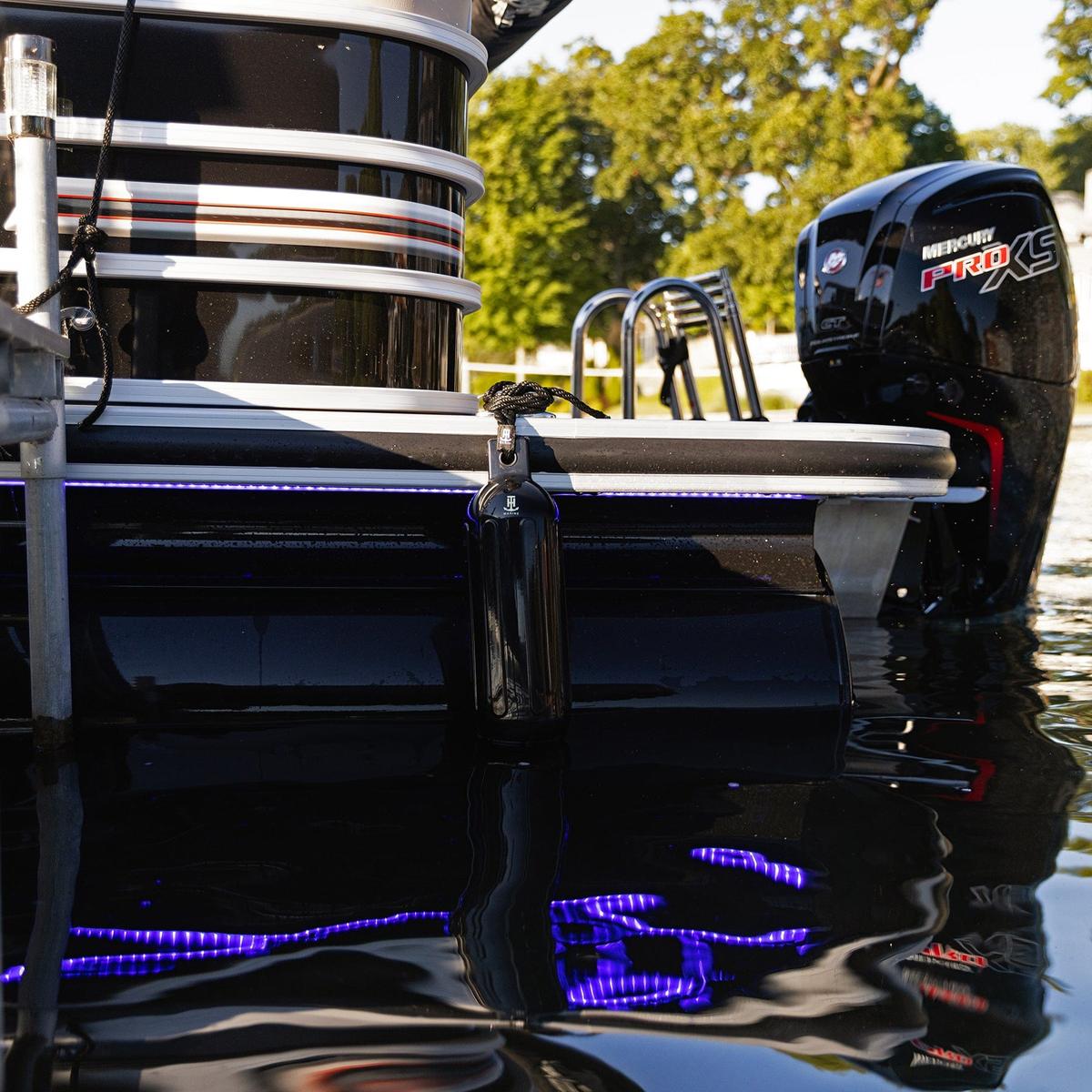 T-H Marine Qualifies for Free Shipping T-H Marine RGB Pontoon LED Light Kit 25' & Flush Mount Controller #LED-PBDK25RGB-FC-DP