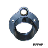 T-H Marine Qualifies for Free Shipping T-H Marine Rigging Flange with Fuel Hose Port Black #RFFHP-1-DP