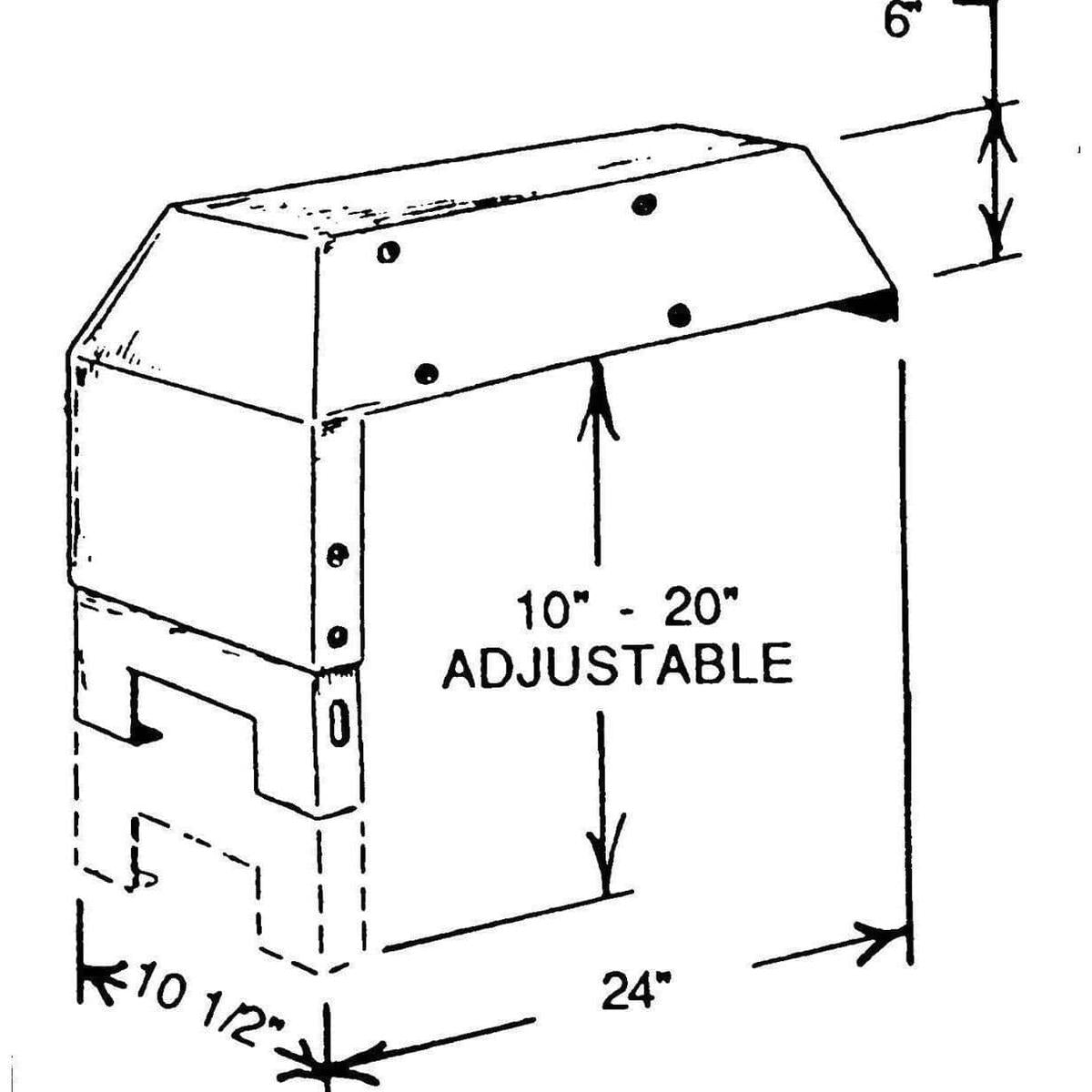 T-H Marine Oversized - Not Qualified for Free Shipping T-H Marine Steering Console Mount for Boats #SCM-2-DP