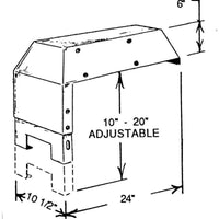 T-H Marine Oversized - Not Qualified for Free Shipping T-H Marine Steering Console Mount for Boats #SCM-2-DP