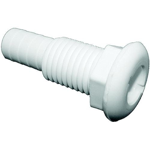 T-H Marine Qualifies for Free Shipping T-H Marine Straight Thru-Hull Connector 3/4" White Bulk #TH-752-B