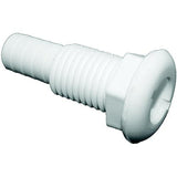 T-H Marine Qualifies for Free Shipping T-H Marine Straight Thru-Hull Connector 3/4" White Bulk #TH-752-B