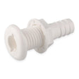 T-H Marine Qualifies for Free Shipping T-H Marine Straight Thru-Hull Connector 3/4" White Bulk #TH-752-B