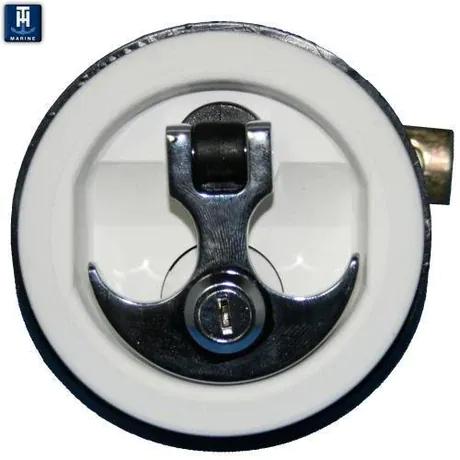 T-H Marine Qualifies for Free Shipping T-H Marine T-Handle Cam Latch Locking White/Chrome #ALC-2-DP