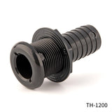T-H Marine Qualifies for Free Shipping T-H Marine Thru-Hull Fitting 1-1/8" x 3-1/2" Black #TH-1200-DP