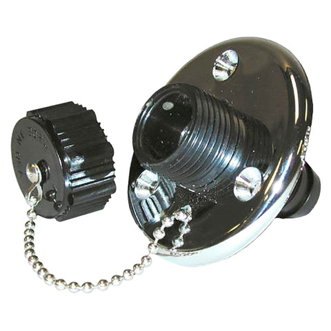 T-H Marine Qualifies for Free Shipping T-H Marine Washdown Valve with Chromed Base #WDV-1CP-DP