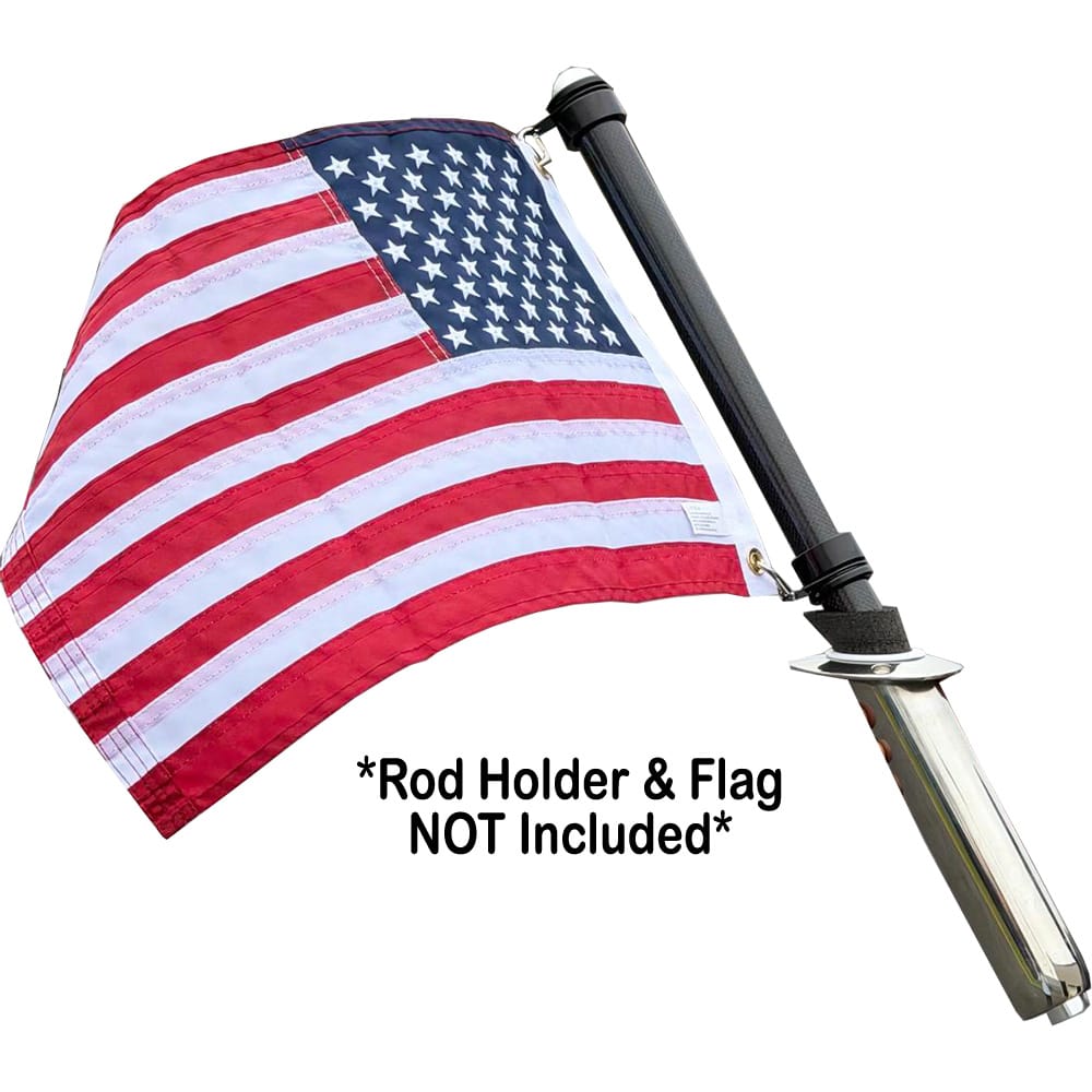 Taco Metals Qualifies for Free Shipping Taco Carbon Fiber Flag Pole with J-Lock System 26" #FP-0125-CF24