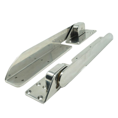 Taco Metals Qualifies for Free Shipping Taco Command Ratchet Hinges 18-1/2" 316 Stainless Pair #H25-0023R