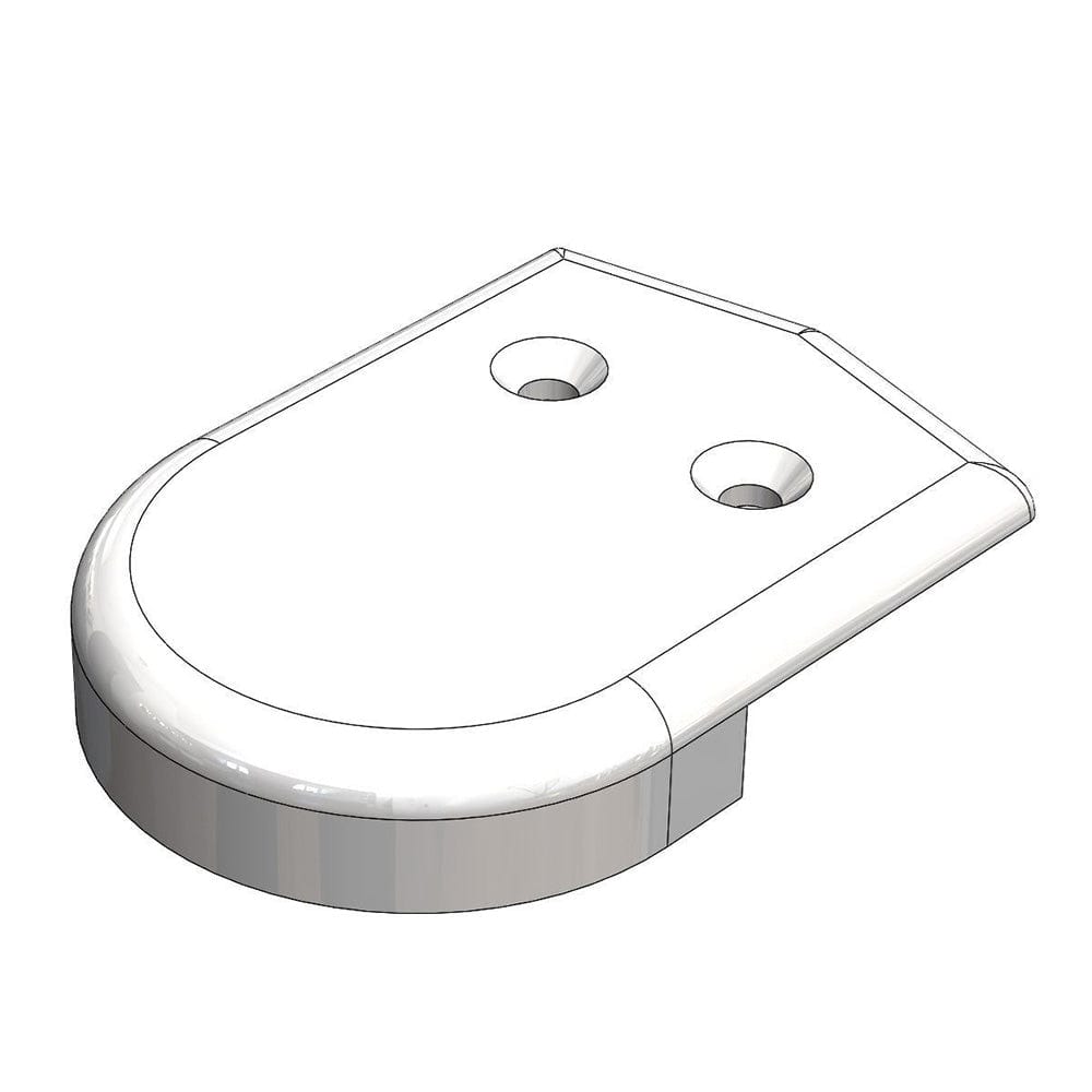 Taco Metals Qualifies for Free Shipping Taco Metals White Rub Rail End Cap F90-0001WN