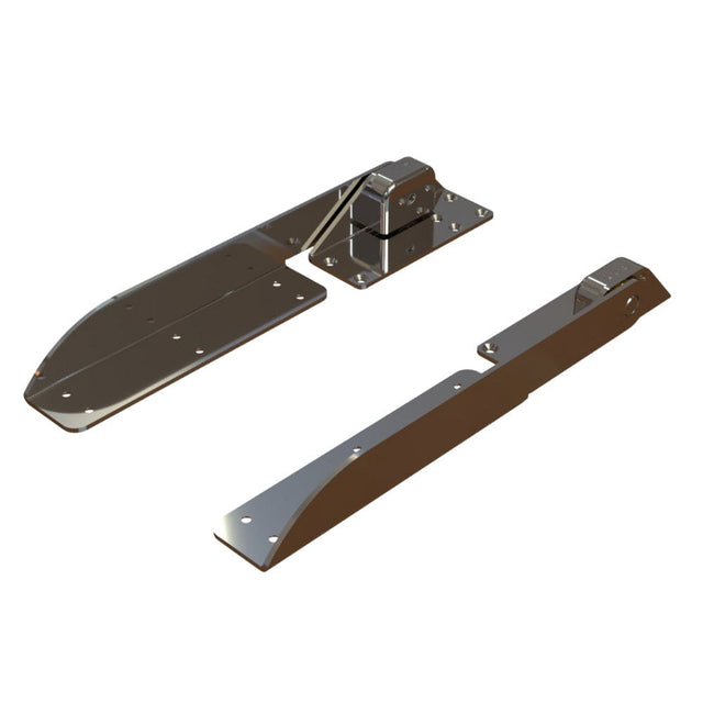 Taco Metals Qualifies for Free Shipping Taco Ratchet Hinges 316 SS Polished Pair 18-1/2" #H25-0048