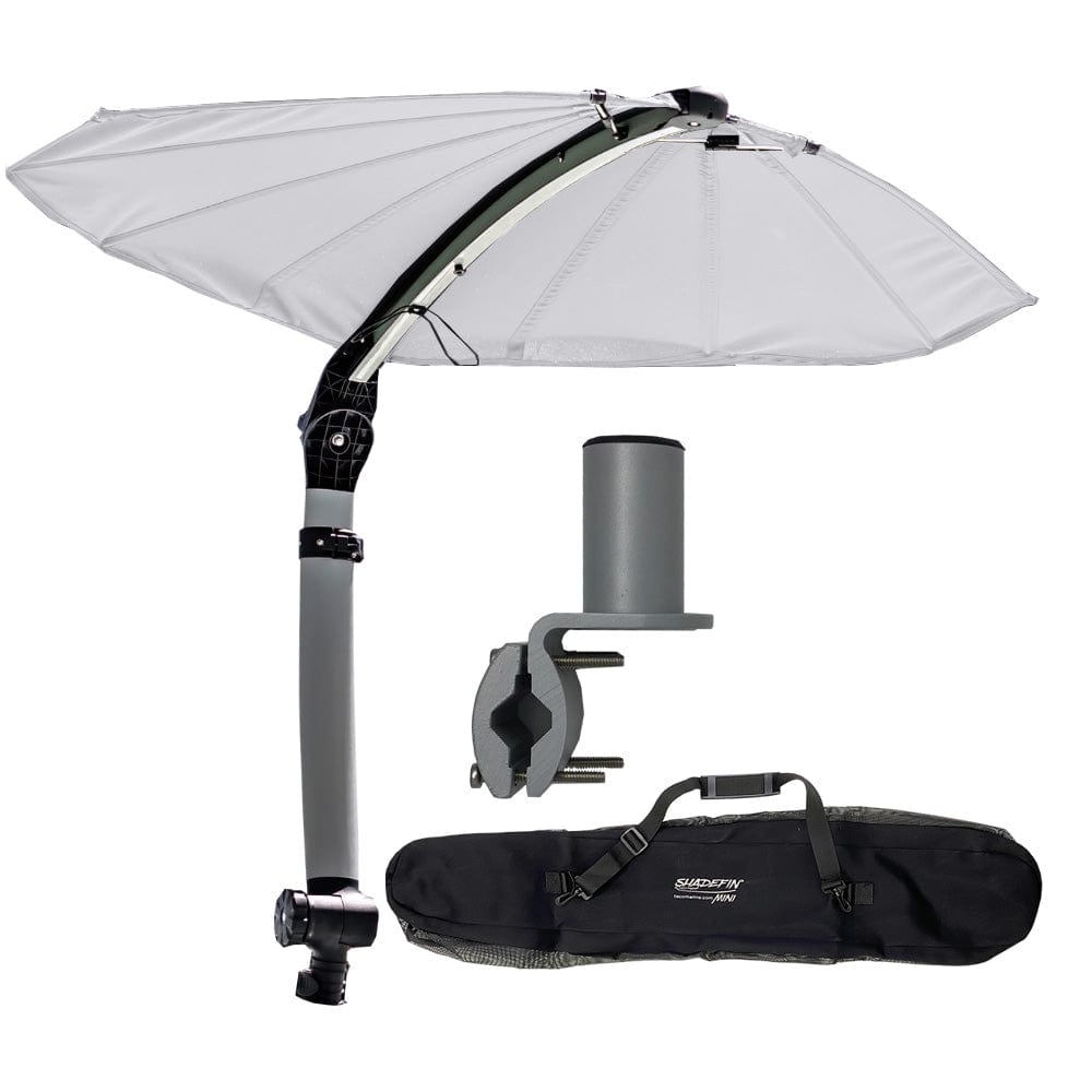 Taco Metals Qualifies for Free Shipping Taco ShadeFin Mini with White Fabric Bag & Round Rail Mount #T10-4000-16