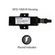 Talos Qualifies for Free Shipping Talos SFD1000R Black Round Flush Mount Lightning Detector with 10' Cable #1506