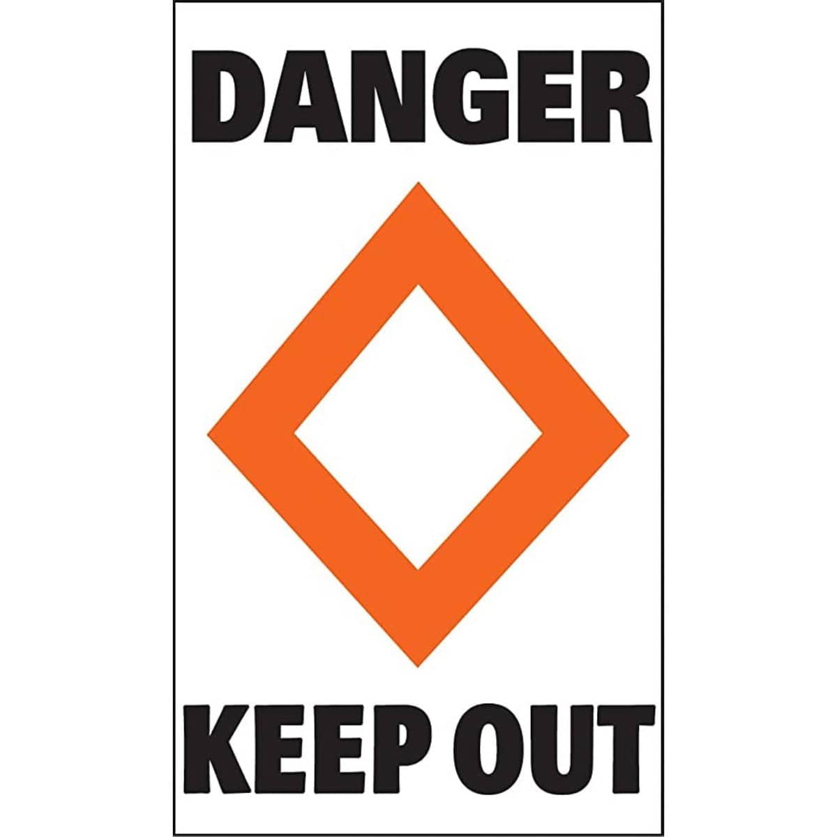 Taylor Made Qualifies for Free Shipping Taylor Made Danger Keep Out Label #46191