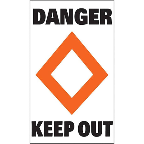 Taylor Made Qualifies for Free Shipping Taylor Made Danger Keep Out Label #46191