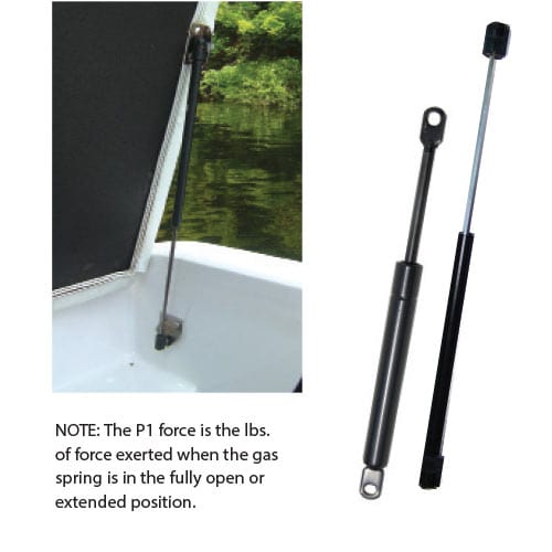 Taylor Made Qualifies for Free Shipping Taylor Made Gas Spring 26" x 80 lb 8mm #1878-80
