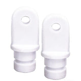 Taylor Made Qualifies for Free Shipping Taylor Made Internal Eye End for Bimini Boatop 7/8" White #11704