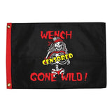 Taylor Made Qualifies for Free Shipping Taylor Made Pirate Wench Wild 12" x 18" Nylon Flag #1612
