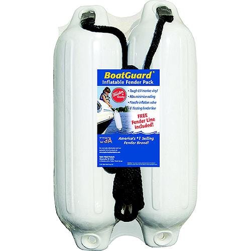 Taylor Made Qualifies for Free Shipping Taylor Made White 22" 2-pk Boatguard Fender with Rope #310162P