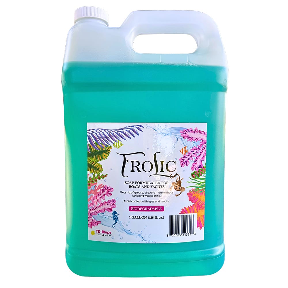 TD Mop Qualifies for Free Shipping TD Mop Frolic Soap Gallon #FROLIC