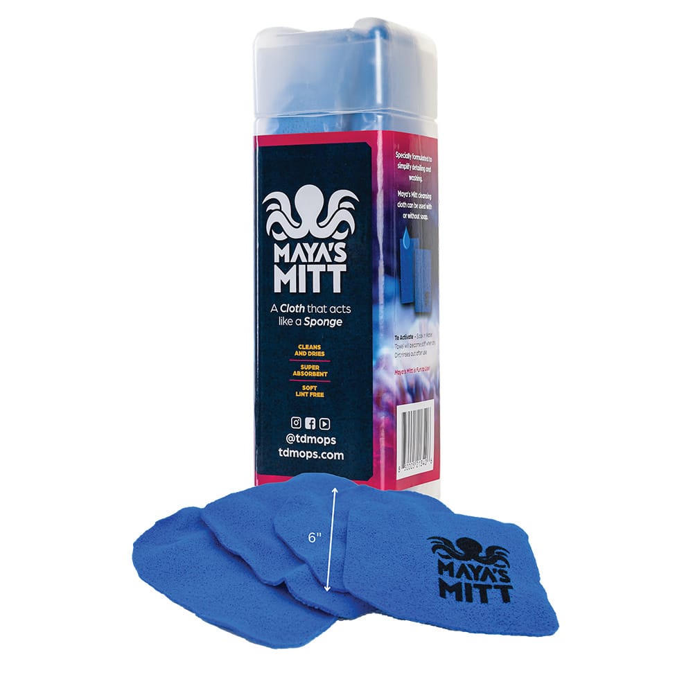 TD Mop Qualifies for Free Shipping TD Mop Maya's Mitt 4-Pack 6" x 6" #MMSMALL