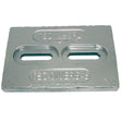 Tecnoseal Qualifies for Free Shipping Tecnoseal Mini Zinc Plate Anode 6" x 4" x 1/2" #TEC-DIVERS-S