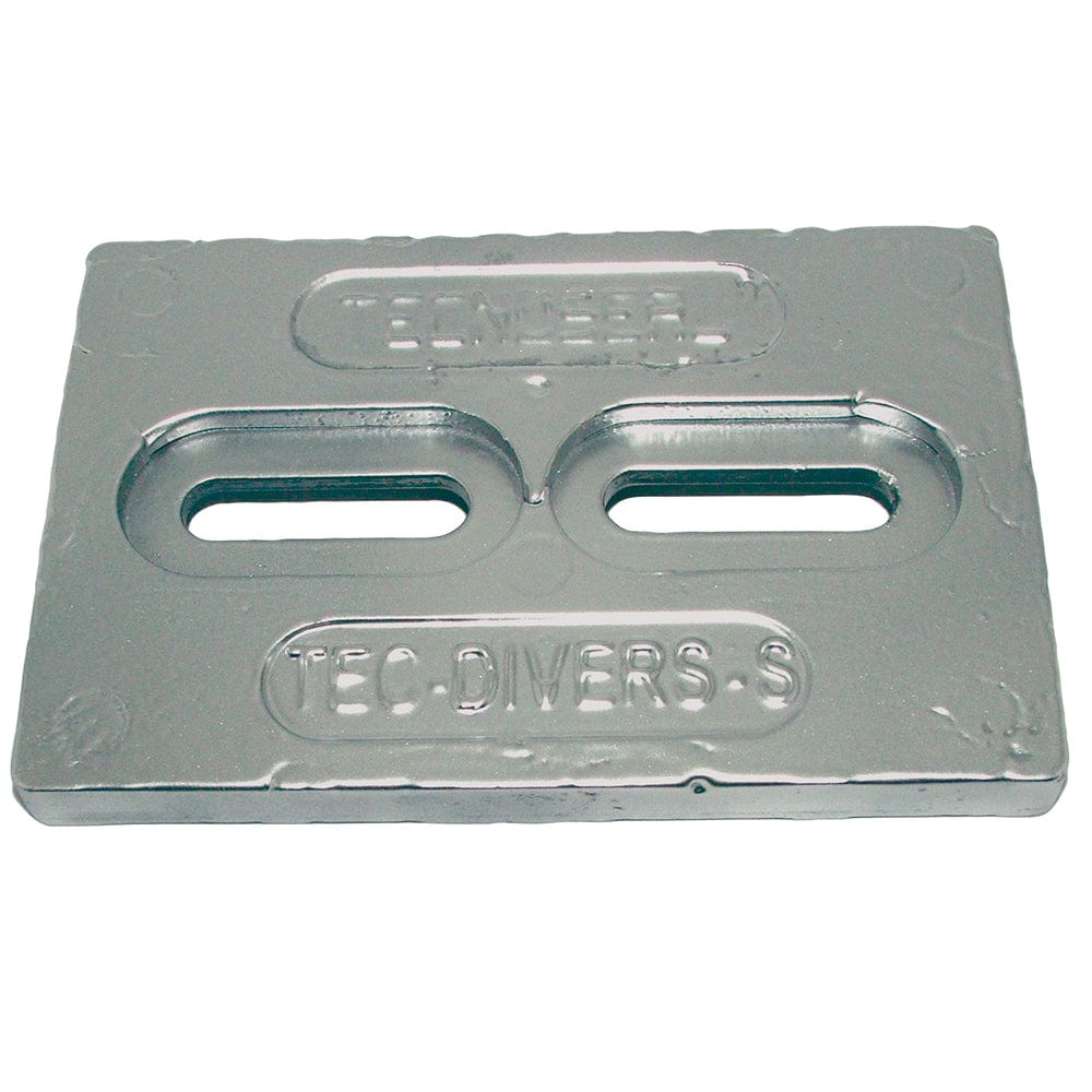 Tecnoseal Qualifies for Free Shipping Tecnoseal Mini Zinc Plate Anode 6" x 4" x 1/2" #TEC-DIVERS-S