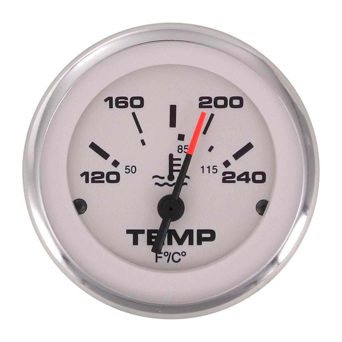 Teleflex Qualifies for Free Shipping Teleflex Lido Water Temperature Gauge Electric 120-240 F #59654