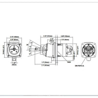 Teleflex Qualifies for Free Shipping Teleflex Seastar Helm 2.4 Classic Tilt ORB #HH6542-4