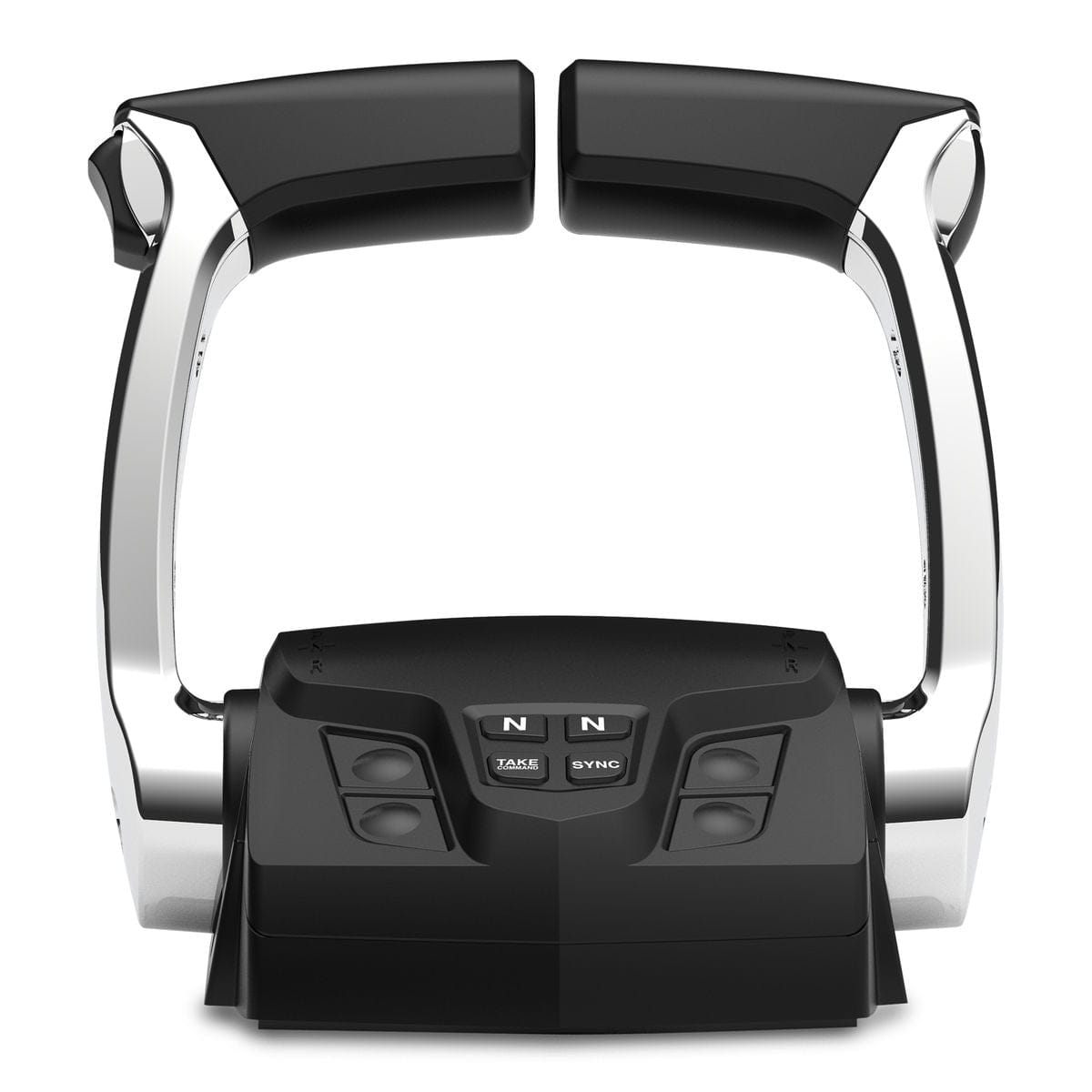 Teleflex Not Qualified for Free Shipping Teleflex Single Station Control Dual Engine with Trim Chrome #I7852A