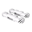 The Snubber Qualifies for Free Shipping The Snubber Fender White Pair #S51208