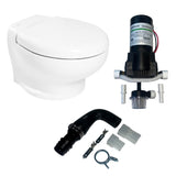 Thetford Not Qualified for Free Shipping Thetford Nano Touch Compact Toilet Raw Water Kit with Pump #T-NAN024PW/TSFT/NA-RWKIT