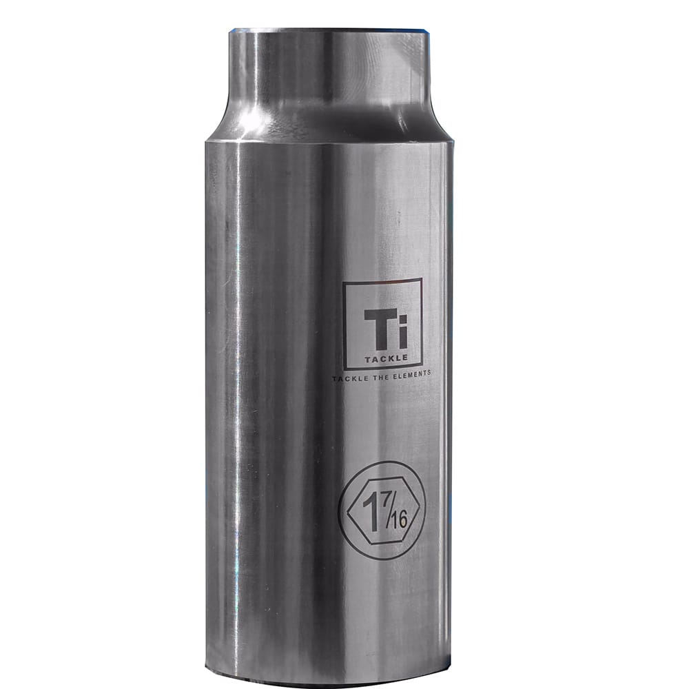 Ti-Tackle Qualifies for Free Shipping Ti Tackle Mercury V10 1-7/16" Prop Socket Titanium 1/2" #TT-V10-SOCKET