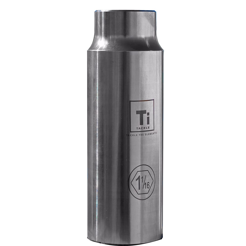 Ti-Tackle Qualifies for Free Shipping Ti Tackle Prop Socket 1-1/16" Titanium 1/2" Drive #TT-PROP-SOCKET