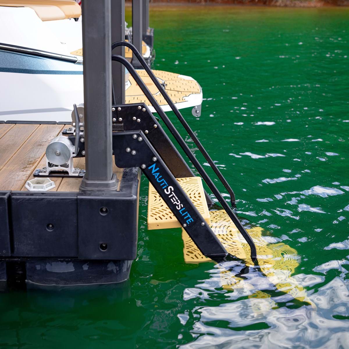 Tie Down Engineering Not Qualified for Free Shipping Tie Down NautiSteps Lite Black with Camel Steps #43140