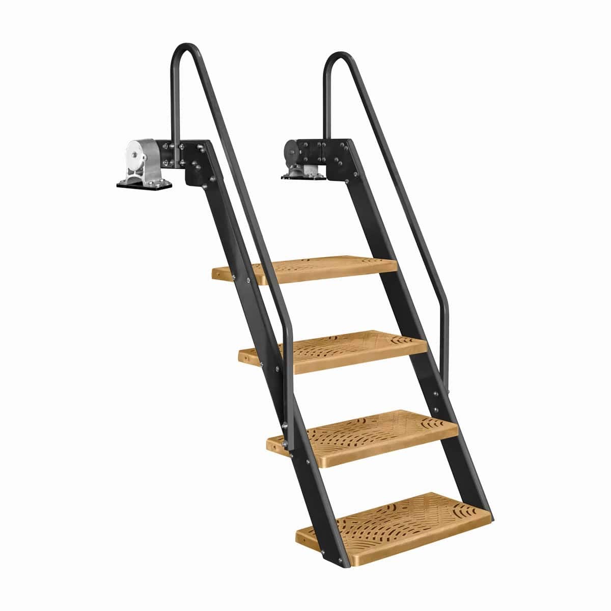 Tie Down Engineering Not Qualified for Free Shipping Tie Down NautiSteps Lite Black with Camel Steps #43140