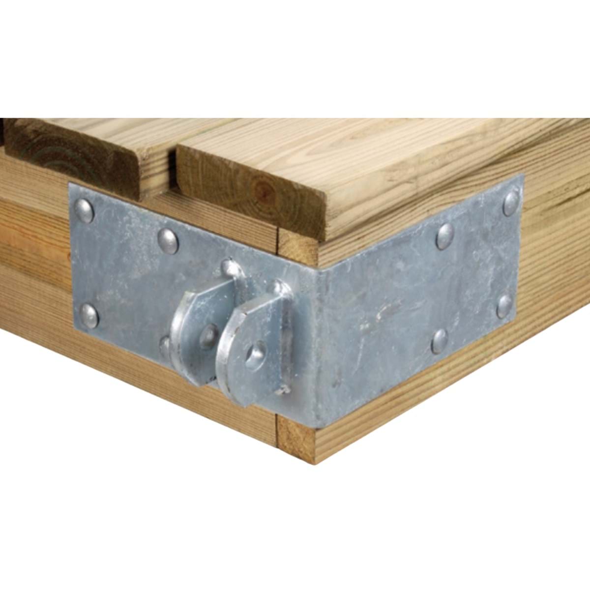 Tie Down Engineering Qualifies for Free Shipping Tie Down Outside Corner Female 2" x 3/4" Tabs #26426