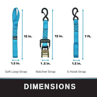 Tie Down Engineering Qualifies for Free Shipping Tie Down Ratchet Strap 1.5