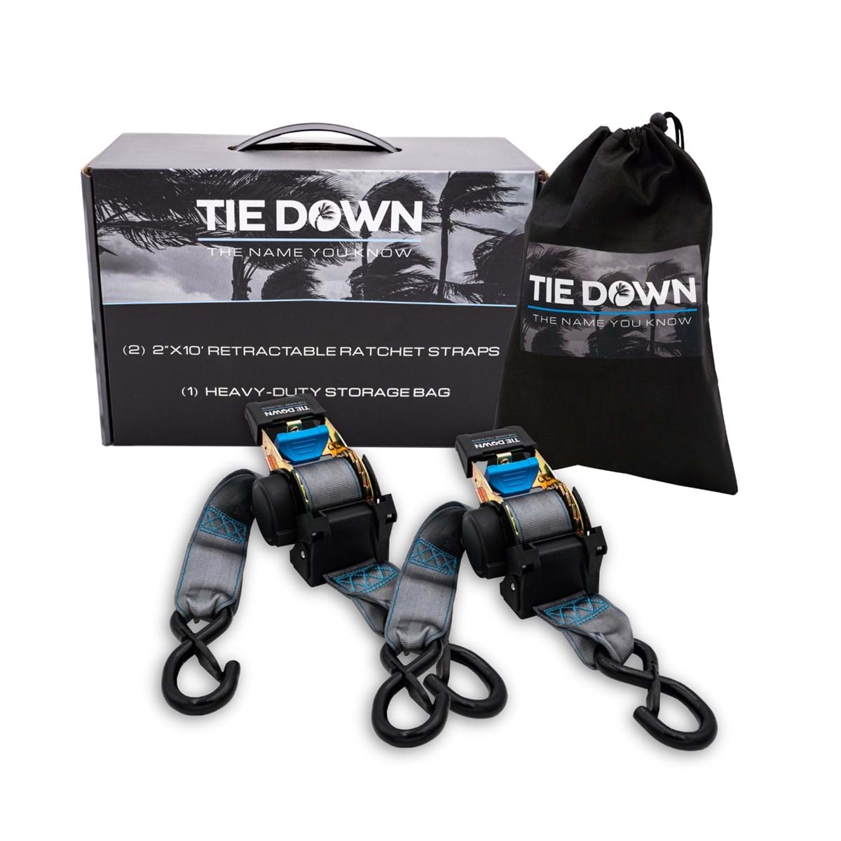 Tie Down Engineering Qualifies for Free Shipping Tie Down Ratchet Strap 2" x 10' 3000 lb Grey #13993-GRY