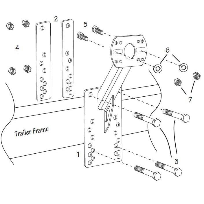 Tie Down Engineering Qualifies for Free Shipping Tie Down Spare Tire Carrier #86069