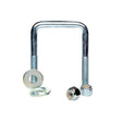 Tie Down Engineering Qualifies for Free Shipping Tie Down U-Bolt 1/2" x 2.06" Galvanized #86334