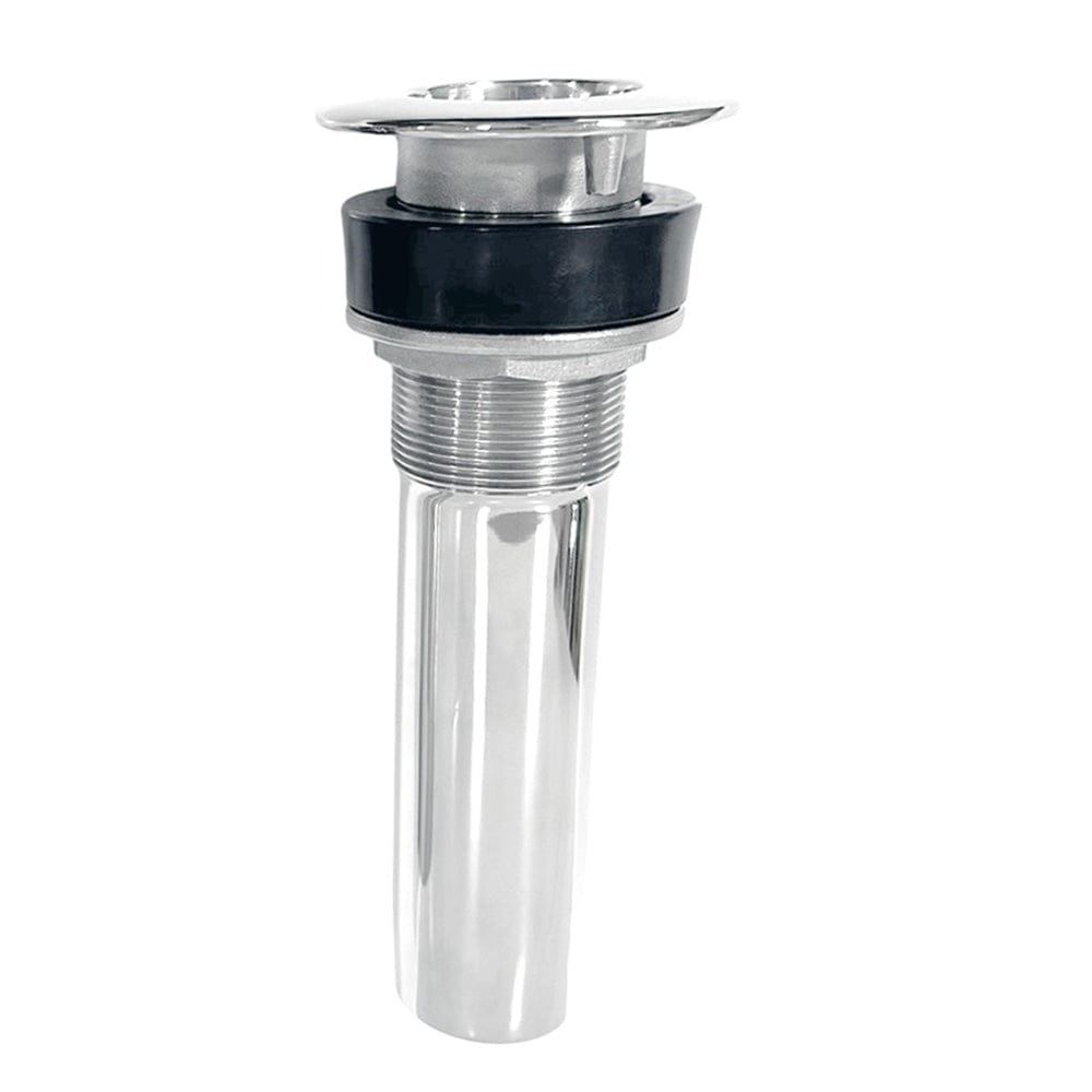 Tigress Qualifies for Free Shipping Tigress 9" 0-Degree Rod Holder Screwless Stainless Steel #77277