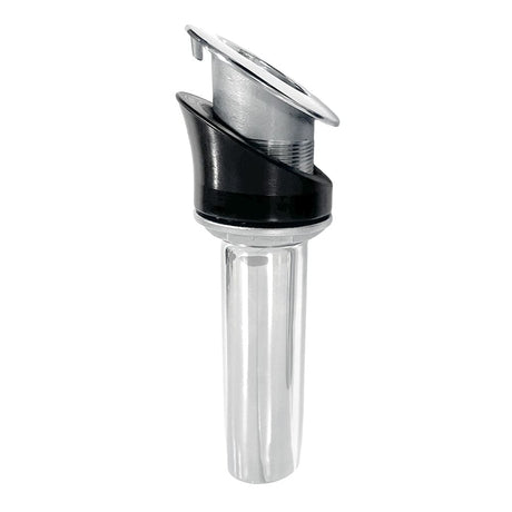 Tigress Qualifies for Free Shipping Tigress 9" 30-Degree Rod Holder Screwless Stainless Steel #77275