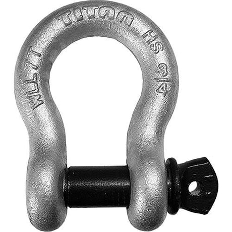 Titan Marine Qualifies for Free Shipping Titan Marine Anchor Shackle 3/4" High Test Galvanized #10319614
