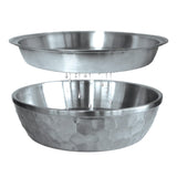 Toadfish Qualifies for Free Shipping Toadfish 12" Stainless 2 Layer Serving Bowl Hammered #8073