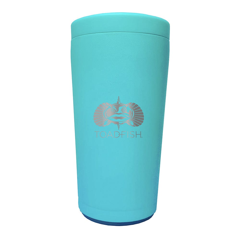 Toadfish Qualifies for Free Shipping Toadfish Non-Tipping Can Cooler 2.0 Teal #5004