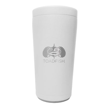Toadfish Qualifies for Free Shipping Toadfish Non-Tipping Can Cooler 2.0 White #5005