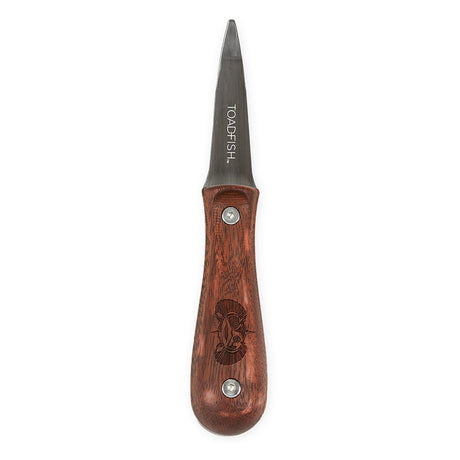 Toadfish Qualifies for Free Shipping Toadfish Oyster Knife Wood Limited Edition #1064